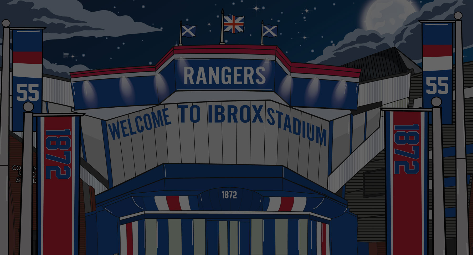 Ibrox Stadium - Rangers FC – The Fan Wall